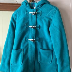 Turquoise fleece Old Navy Jacket